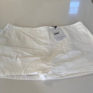 Princess Polly Gigi Skort White
